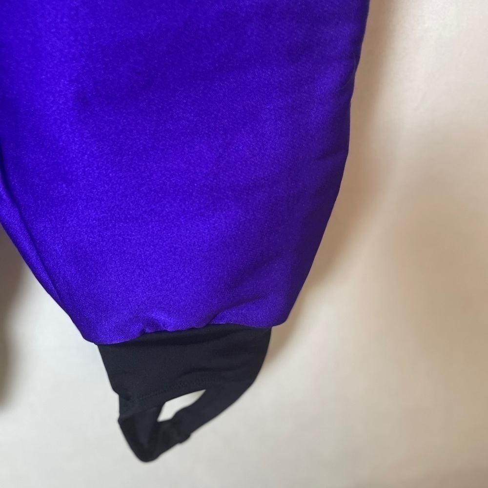 Vibrant Purple Women's Cropped Pants - Picture 12 of 15